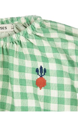 Camicetta in tessuto Pixel Sugar Beet vichy BOBO CHOSES KIDS | B126AB144.